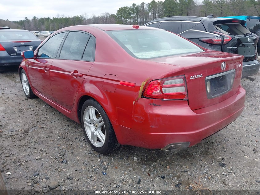 2007 ACURA TL VIN: 19UUA66287A018519