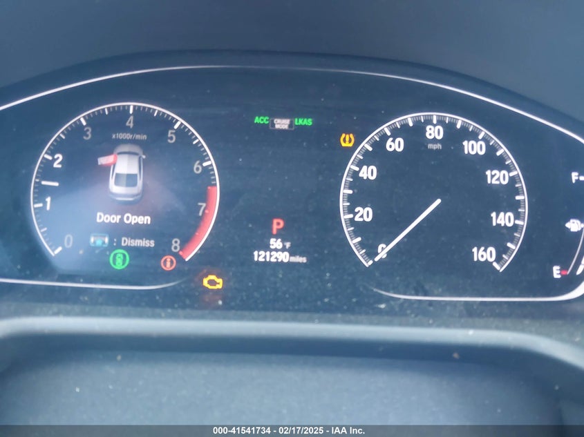 2018 HONDA ACCORD VIN: 1HGCV1F58JA137403