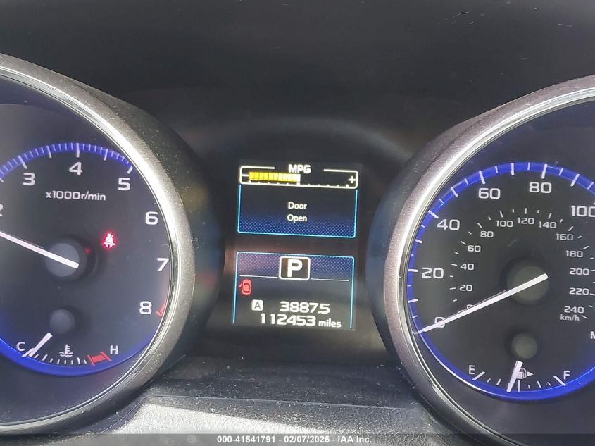 2018 Subaru Outback 2.5I Premium VIN: 4S4BSACC9J3388663 Lot: 41541791