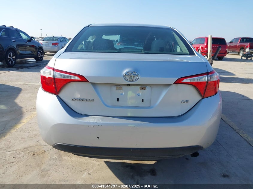 2016 TOYOTA COROLLA LE - 5YFBURHE3GP507511