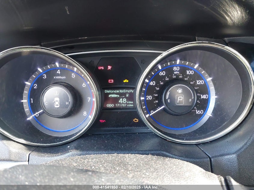 2013 HYUNDAI SONATA VIN: 5NPEC4AC6DH583809