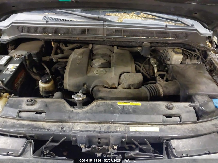 2004 Nissan Titan Le VIN: 1N6AA07B14N540245 Lot: 41541986