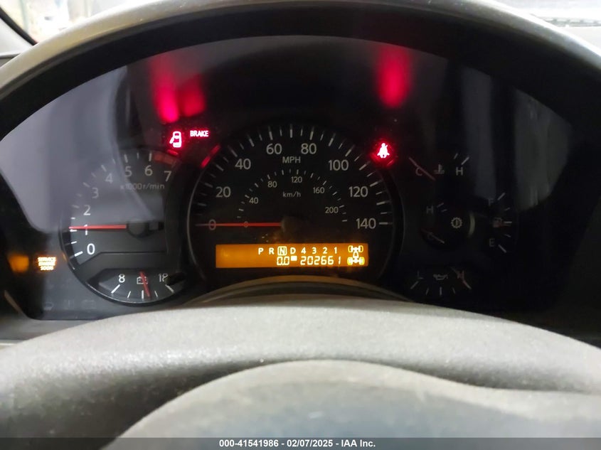 2004 Nissan Titan Le VIN: 1N6AA07B14N540245 Lot: 41541986