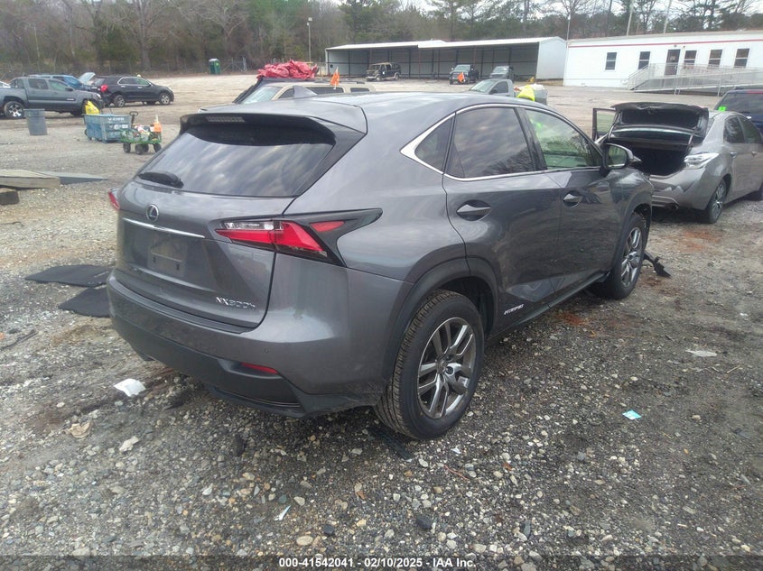 2015 LEXUS NX VIN: JTJYWRBZ3F2002482