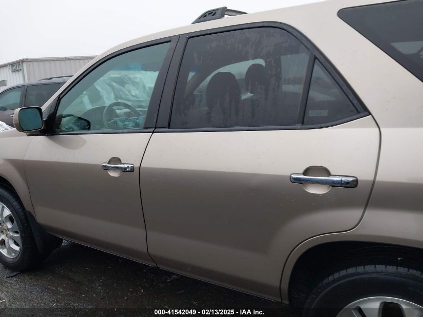 2003 Acura Mdx VIN: 2HNYD18953H543466 Lot: 41542049