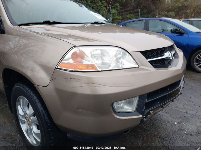 2003 Acura Mdx VIN: 2HNYD18953H543466 Lot: 41542049