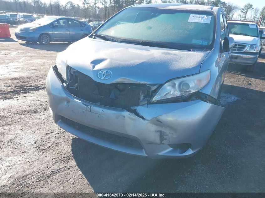 2011 Toyota Sienna Le VIN: 5TDJK3DC5BS018711 Lot: 41542570