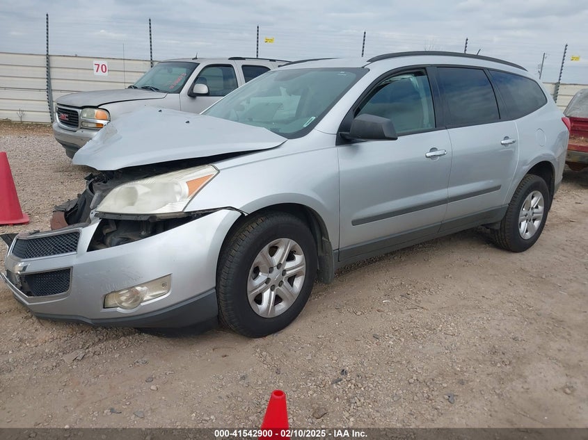 2012 CHEVROLET TRAVERSE VIN: 1GNKREED3CJ128228