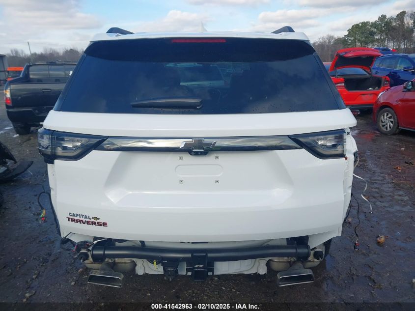 2020 Chevrolet Traverse Fwd Premier VIN: 1GNERKKW7LJ273306 Lot: 41542963