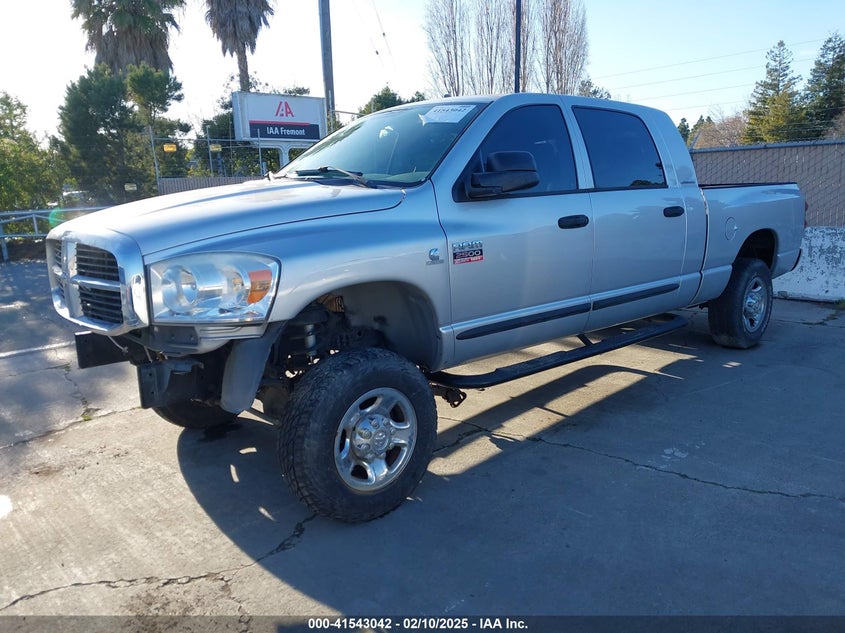 2007 DODGE RAM 2500 VIN: 3D7KS29C27G753830
