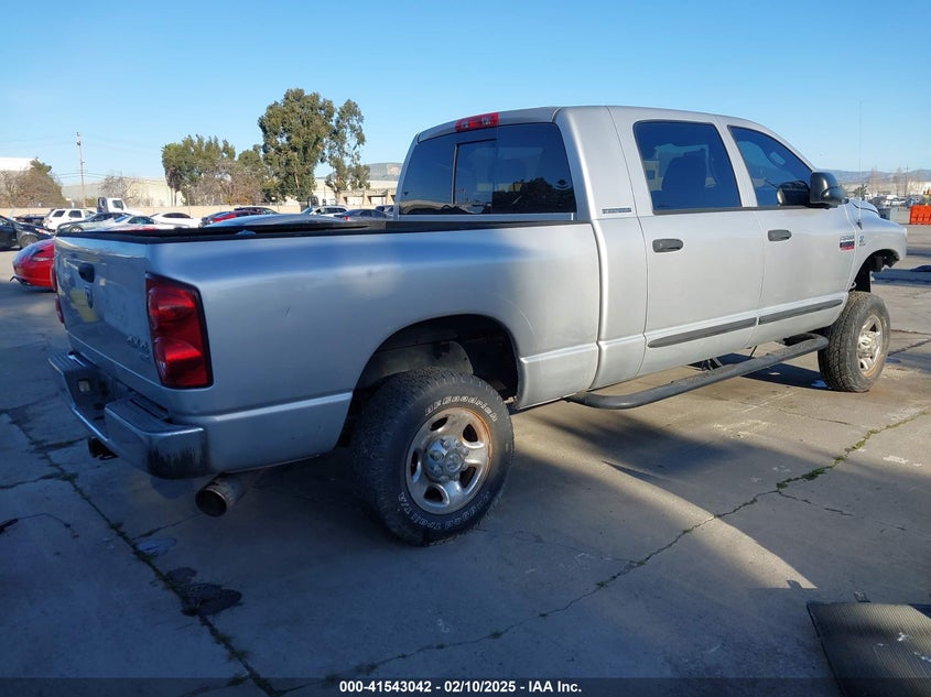 2007 DODGE RAM 2500 VIN: 3D7KS29C27G753830