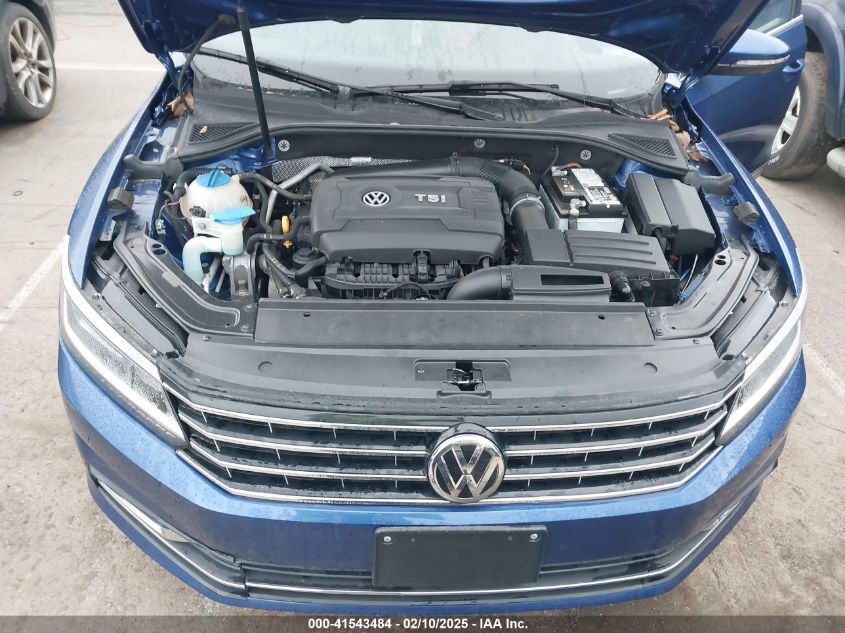 2017 Volkswagen Passat 1.8T Se VIN: 1VWGT7A37HC080993 Lot: 41543484