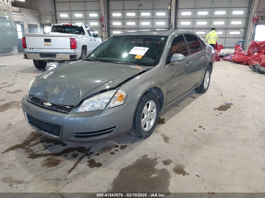 2008 CHEVROLET IMPALA VIN: 2G1WT58K289230525