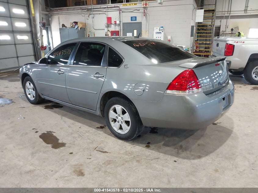 2008 CHEVROLET IMPALA VIN: 2G1WT58K289230525