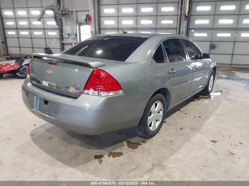 2008 CHEVROLET IMPALA VIN: 2G1WT58K289230525