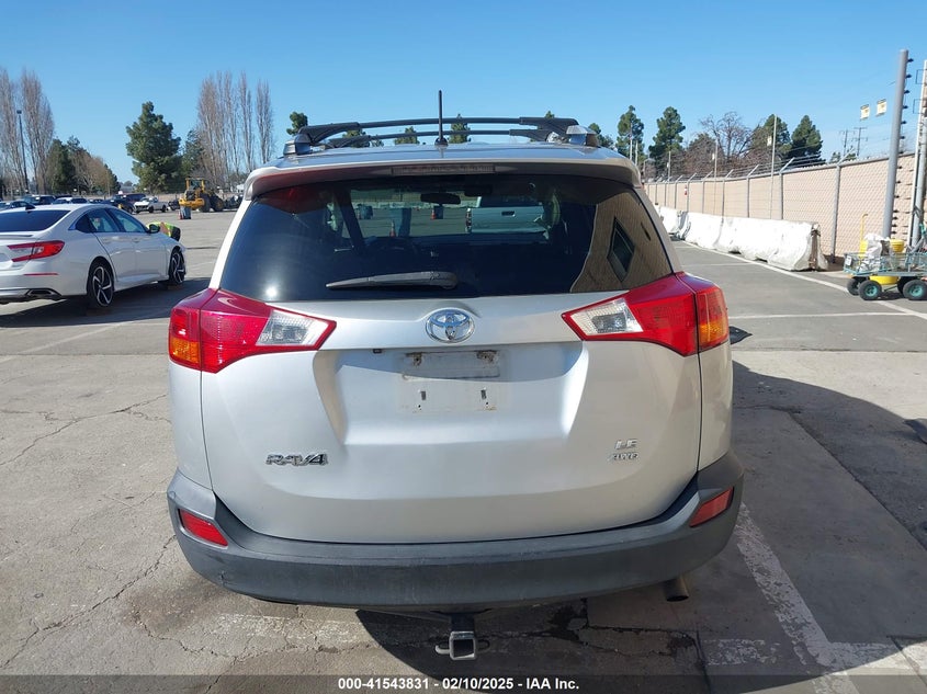 2015 TOYOTA RAV4 LE - 2T3BFREV6FW262450