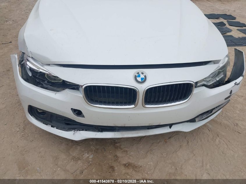 2018 BMW 320I VIN: WBA8A1104JK893457 Lot: 41543870
