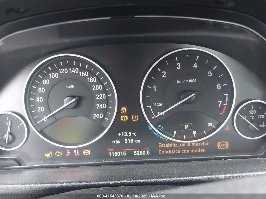 2018 BMW 320I VIN: WBA8A1104JK893457 Lot: 41543870