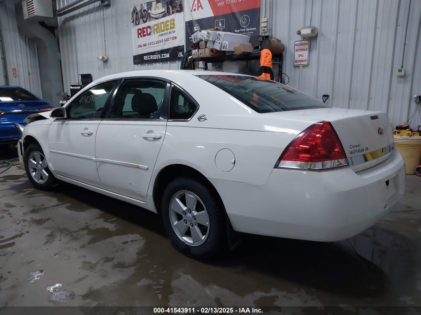 2006 CHEVROLET IMPALA VIN: 2G1WT58K569387298