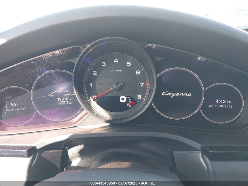 2023 PORSCHE CAYENNE VIN: WP1AA2AY6PDA00460