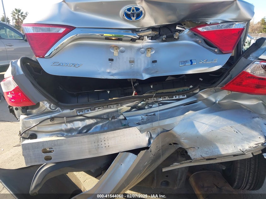 2016 TOYOTA CAMRY HYBRID VIN: 4T1BD1FK0GU193017