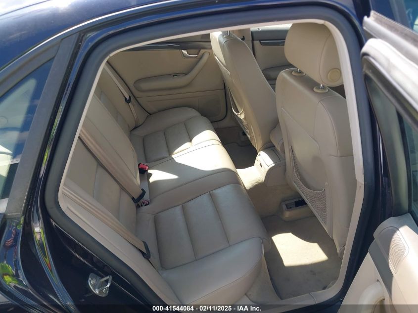 2003 Audi A4 3.0 VIN: WAULT68E23A175465 Lot: 41544084