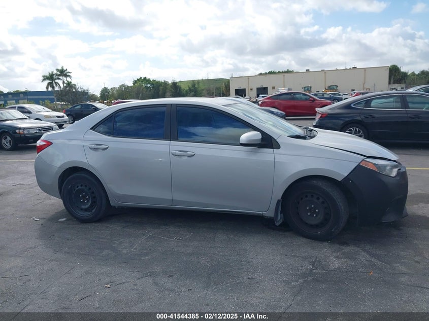 2016 TOYOTA COROLLA VIN: 2T1BURHE7GC617865