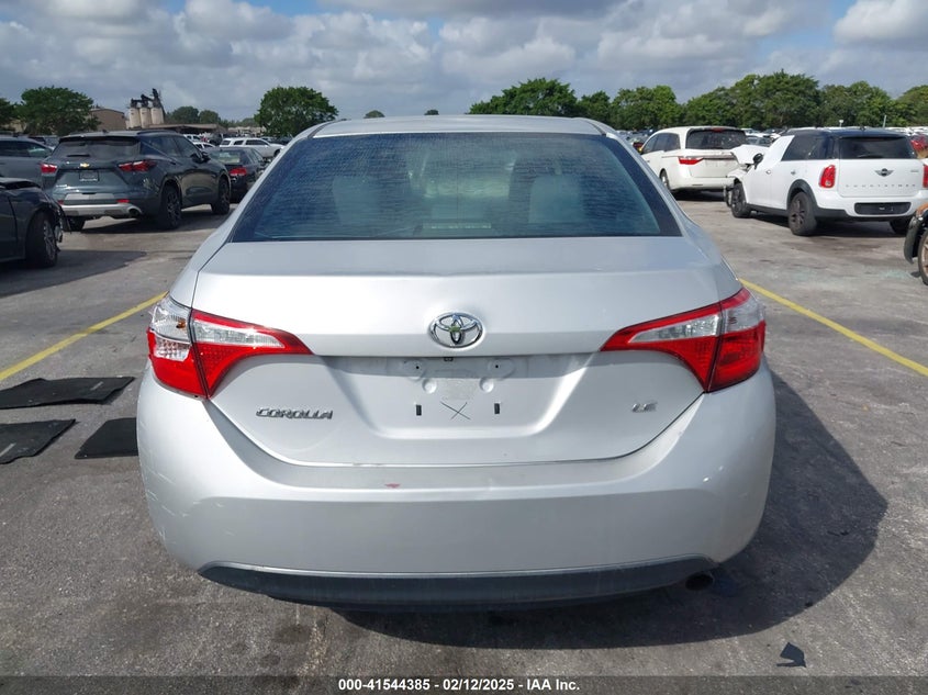 2016 TOYOTA COROLLA VIN: 2T1BURHE7GC617865