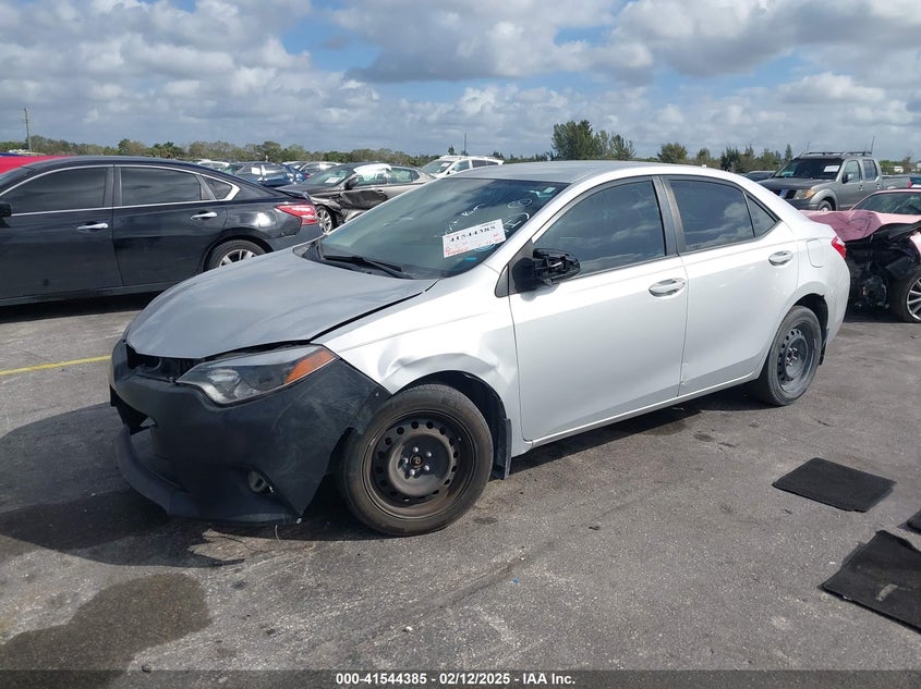 2016 TOYOTA COROLLA VIN: 2T1BURHE7GC617865