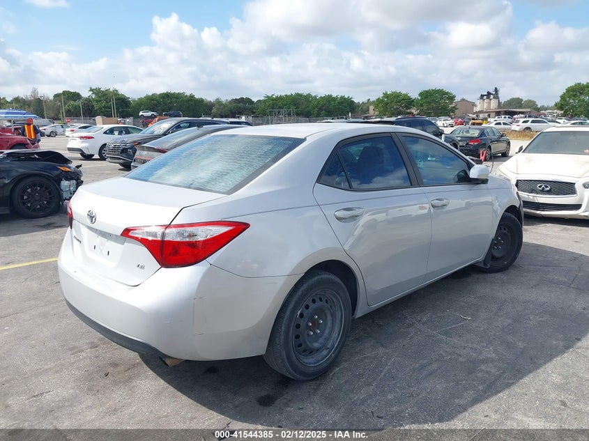 2016 TOYOTA COROLLA VIN: 2T1BURHE7GC617865