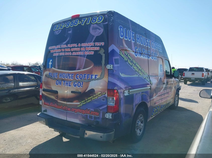 2013 NISSAN NV CARGO NV2500 HD SV V6 - 1N6BF0LY5DN109651