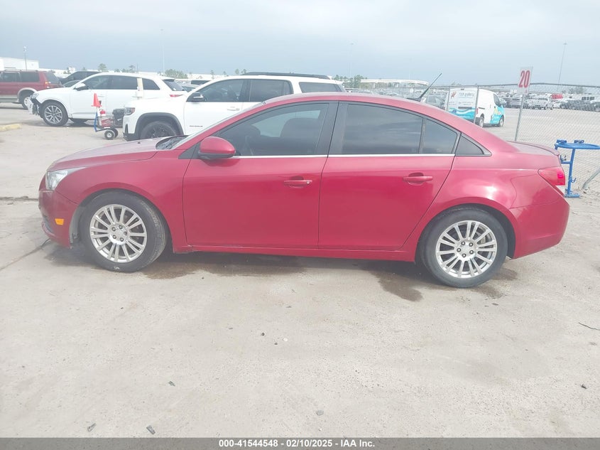 2012 Chevrolet Cruze Eco VIN: 1G1PJ5SC8C7150233 Lot: 41544548