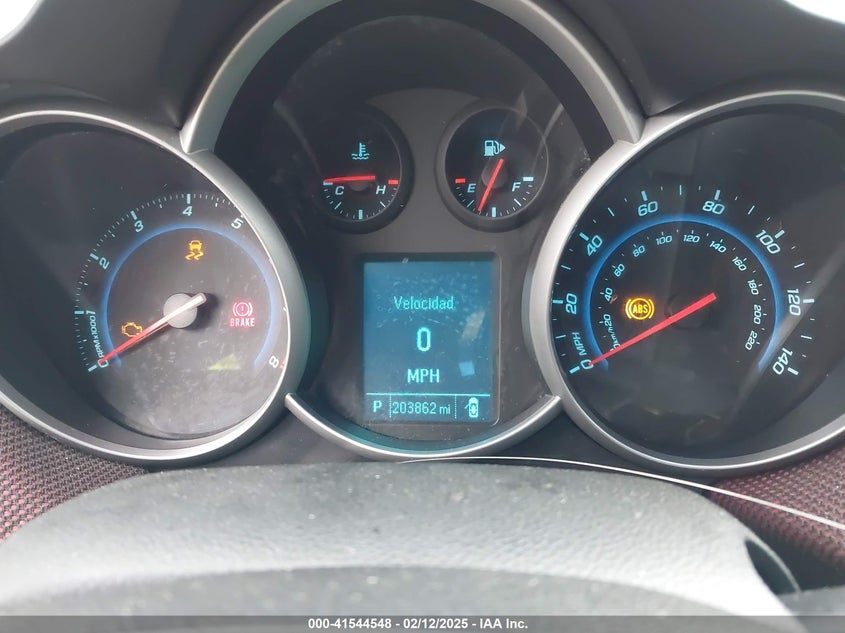 2012 Chevrolet Cruze Eco VIN: 1G1PJ5SC8C7150233 Lot: 41544548