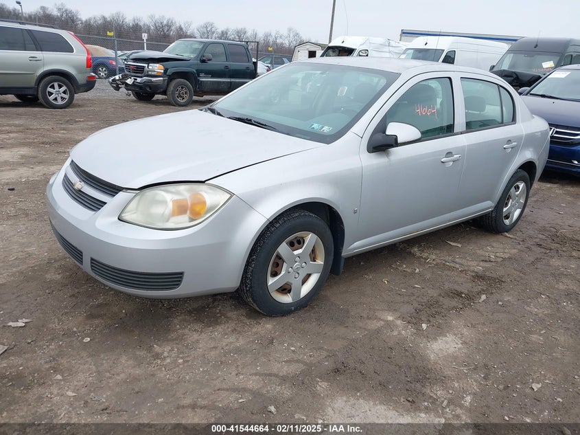 2007 CHEVROLET COBALT VIN: 1G1AL55F877408424