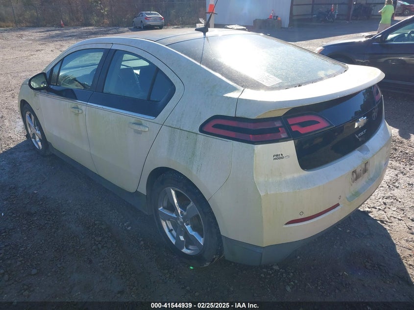 2012 CHEVROLET VOLT VIN: 1G1RD6E44CU103468