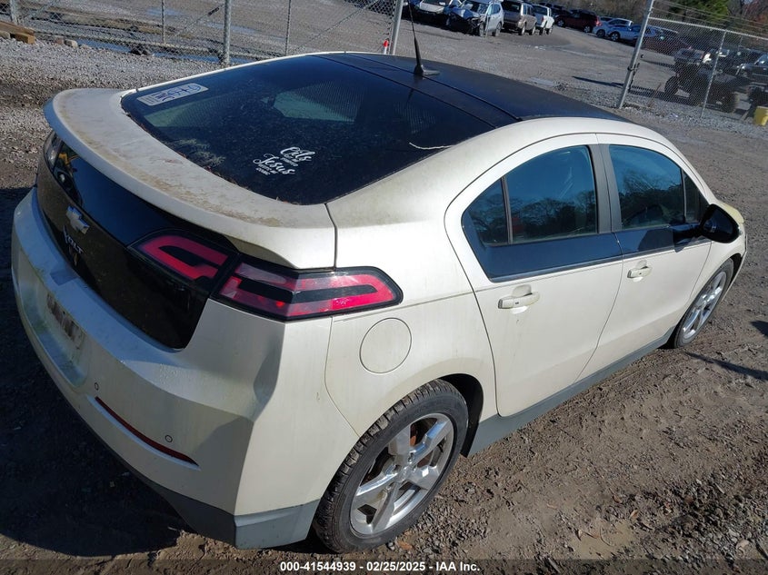 2012 CHEVROLET VOLT VIN: 1G1RD6E44CU103468