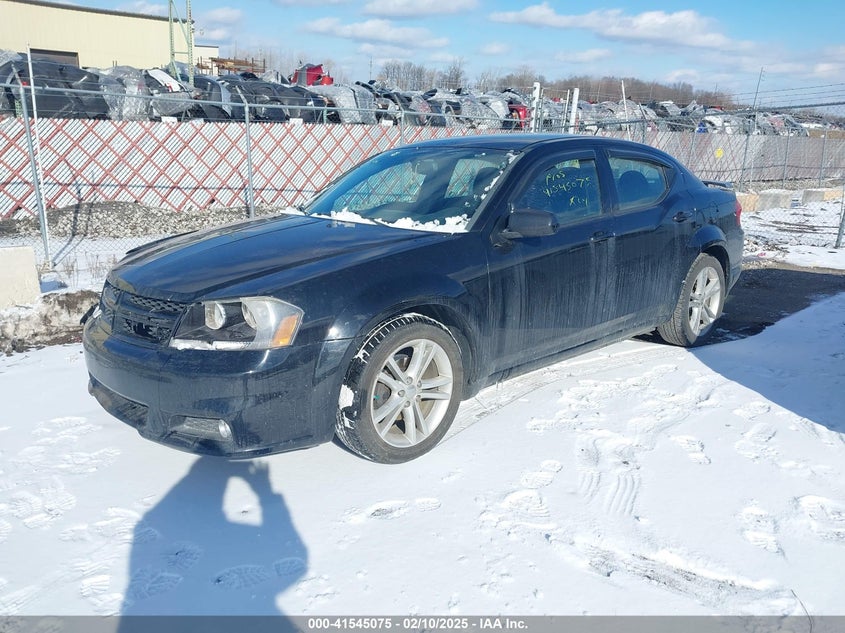 2014 DODGE AVENGER SXT - 1C3CDZCB9EN113558