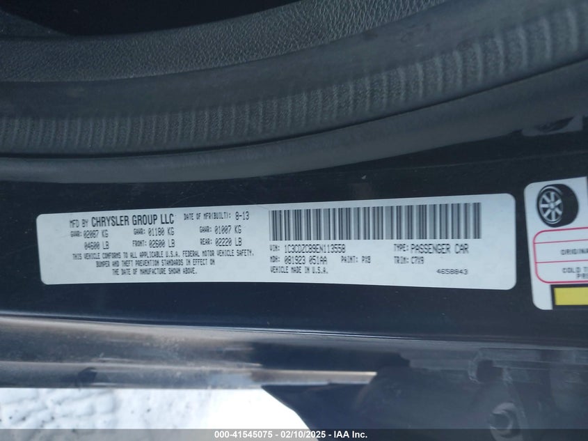 2014 DODGE AVENGER SXT - 1C3CDZCB9EN113558