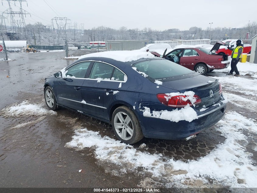 2013 VOLKSWAGEN CC VIN: WVWBP7ANXDE503602