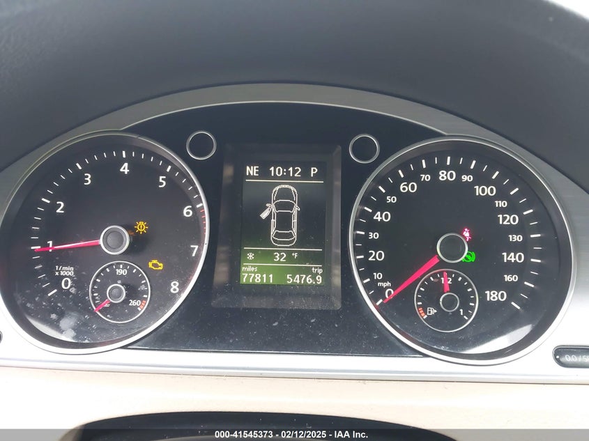 2013 VOLKSWAGEN CC VIN: WVWBP7ANXDE503602