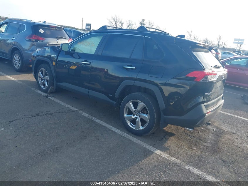 2019 TOYOTA RAV4 HYBRID LIMITED - JTMDWRFV6KD029781