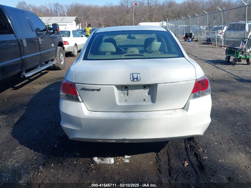 2010 Honda Accord 2.4 Lx-P VIN: 1HGCP2F48AA162289 Lot: 41545711