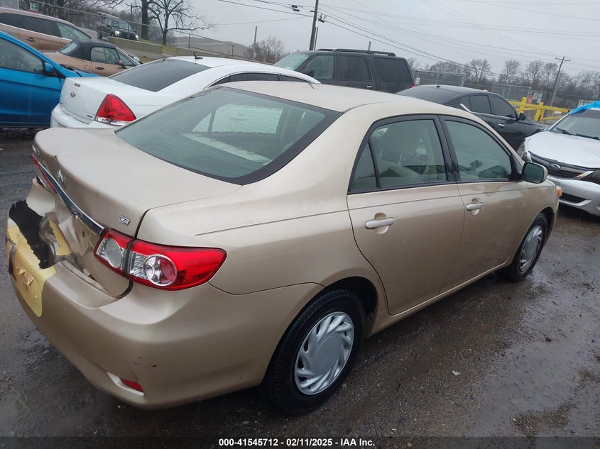 2011 TOYOTA COROLLA VIN: JTDBU4EE4B9140463