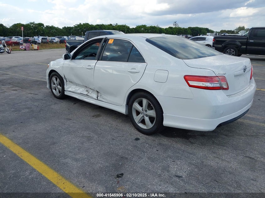 2011 TOYOTA CAMRY VIN: 4T1BF3EK3BU596781