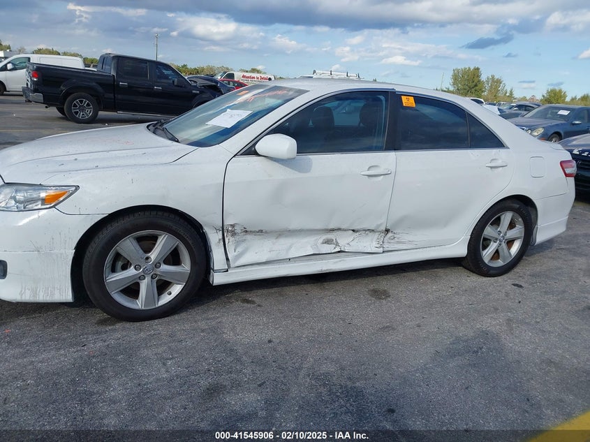 2011 TOYOTA CAMRY VIN: 4T1BF3EK3BU596781