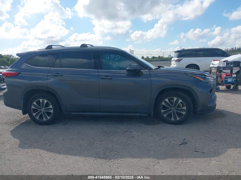 2021 TOYOTA HIGHLANDER VIN: 5TDGZRAH1MS514553