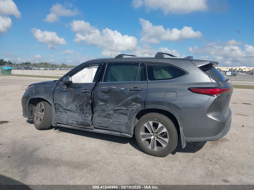 2021 TOYOTA HIGHLANDER VIN: 5TDGZRAH1MS514553