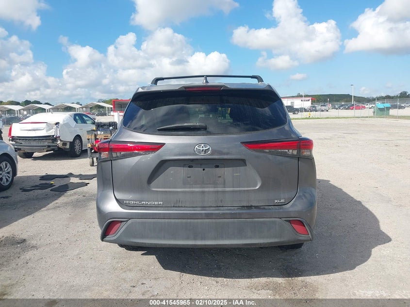 2021 TOYOTA HIGHLANDER VIN: 5TDGZRAH1MS514553