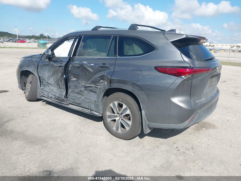 2021 TOYOTA HIGHLANDER VIN: 5TDGZRAH1MS514553