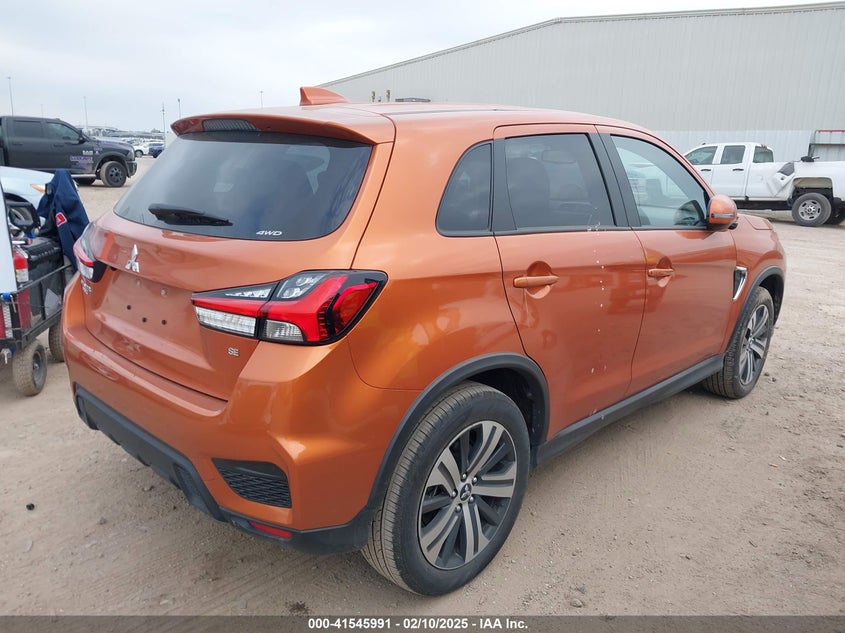 Vin: ja4aruau4ru018620, lot: 42036711, mitsubishi outlander sport 2.0 es awc/2.0 ralliart awc/2.0 s awc/es/le/ralliart/s/se/trail edition 20244